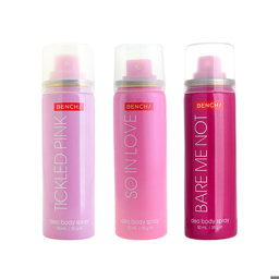 Picture of Bench Pink Deo Body Spray 100ml (Tickled/So In Love/Bare Me Not)