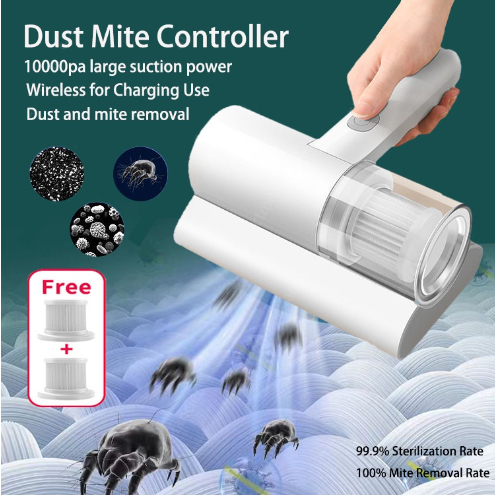 SL Dust Mite Vacuum Cleaner 15000Pa Wireless bed Vacuum Cleaner UV Sterilization Mite Remover的图片