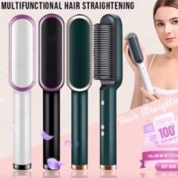 Picture of SL 2in1 Hair Straightener Comb Negative Ion Anti-Scalding Hair Comb Hair Iron Hair Straightener