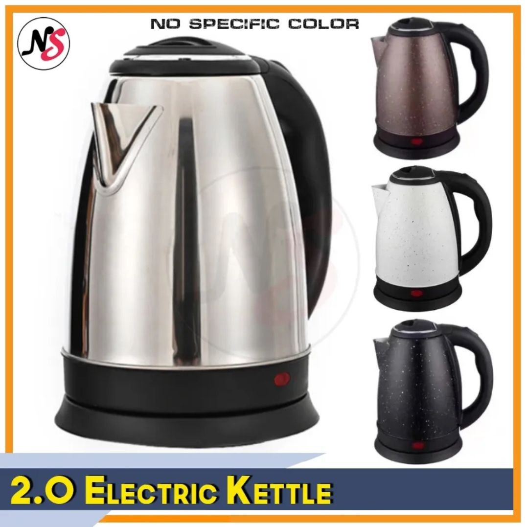 2.0L Stainless Steel Electric Kettle 1500W (No Specific Color/Design)的图片