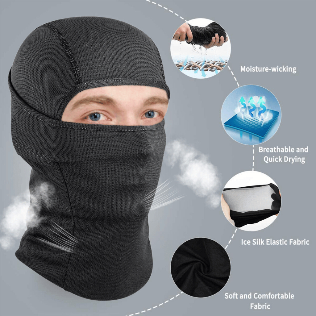 Buy 1 Take Free 1 Balaclava With Dust And UV Ray Protection Face Mask Helmet Men And Women Unisex的图片