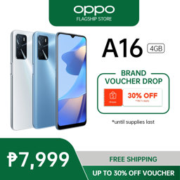 Picture of OPPO A16 | expandable to 256GB Storage* | 5000mAh Battery | 13MP AI Triple Camera Smartphone