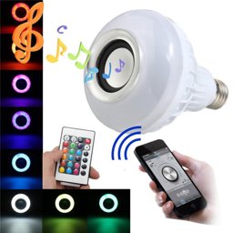 Picture of 12W LED MUSIC BULB Bluetooth LED light lamp speaker