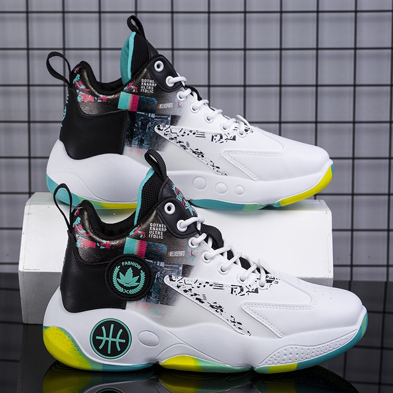 New casual breathable high top basketball shoes(221656)的图片