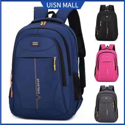 Picture of UISN #912 Large Backpack Men Laptop Backpacks Oxford Black High School Bags Student Backpack