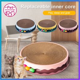 Picture of Cat Toy Scratch Board bed for cat Pet Toy Replaceable Scratch Resistant Claw Scratching Play Fun Sup