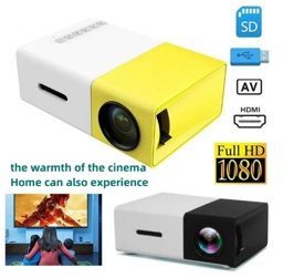 Picture of YG-300 Lumens Mini Portable Projector wireless projector HD 1080P Led HomeProjector